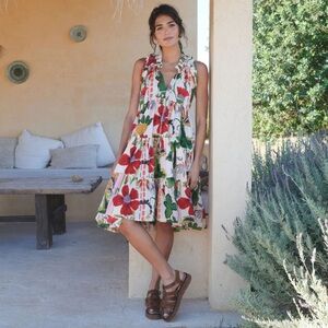 One Hundred Stars - Poppy Red Frill Dress